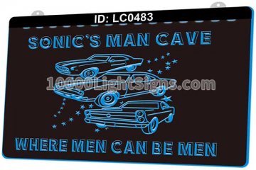 LC0483 Classic Car Man Cave