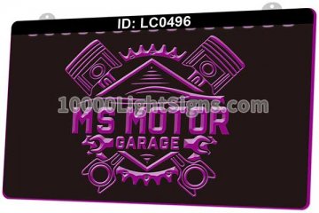 LC0496 Ms Motor Garage