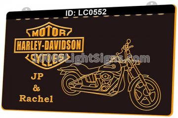LC0552 Harley Davidson Motor Cycles