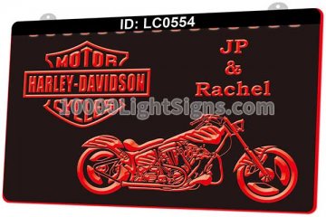 LC0554 Harley Davidson Motor Cycles