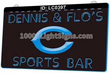 LC0397 Your Names Chicago Cubs UBS NL MLB Sports Bar