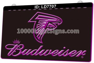 LD7707 Atlanta Falcons NFC NFL Sports Budweiser