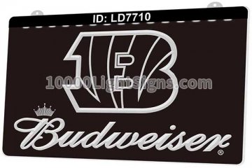 LD7710 Cincinnati Bengals AFC NFL Sports Budweiser