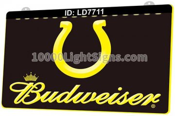 LD7711 Indianapolis Colts AFC NFL Sports Budweiser