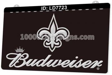 LD7723 New Orleans Saints NFC NFL Sports Budweiser