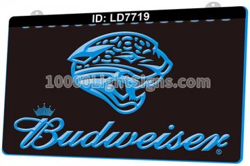 LD7719 Jacksonville Jaguars AFC NFL Sports Budweiser