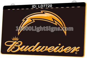 LD7720 San Diego Chargers AFC NFL Sports Budweiser