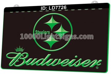 LD7726 Pittsburgh Steelers AFC NFL Sports Budweiser