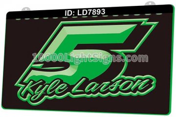 LD7893 Kyle Larson Racing Car Driver