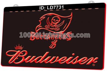 LD7731 Tampa Bay Buccaneers NFC NFL Sports Budweiser