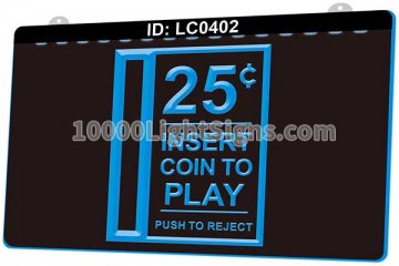 LC0402 Insert Coin to Play