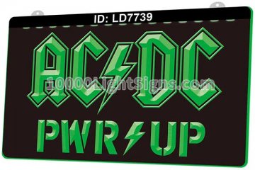 LD7739 Ac Dc Band Music Pwr Up