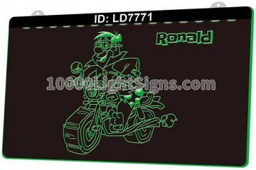 LD7771 Super Mario Motorcycle Ronald