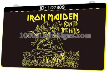 LD7809 Iron Maiden Band