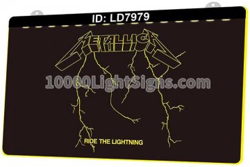 LD7979 Metallica Ride The Lightning Music
