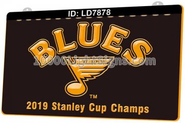 LD7878 ST Louis Blues STL NHL Sports Stanley Cup CHamps