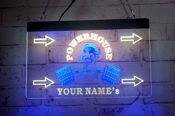 LX1020 Your Names Woman Powerhouse Weightlifting