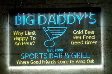 LX1113 Your Names St. Louis Blues Sports Bar Grill Where Good Friends Come to Hang Out