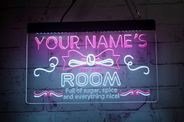 LX1246 Your Names Room Full of Sugar Spice and Everything Nicel