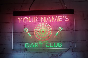 LX1296 Your Names Dart Club