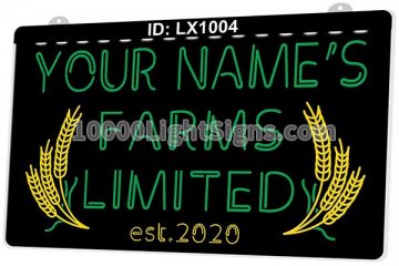 LX1004 Your Names Farms Limited Ear of Wheat