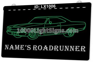 LX1006 Your Names Road Runner Car