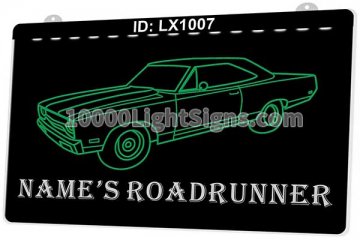 LX1007 Your Names Road Runner Car
