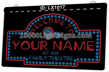 LX1017 Your Names Welcome to Family Theater