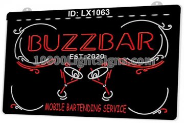 LX1063 Your Names Buzzbar Mobile Bar Tending Service