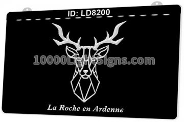 LD8200 Deer Head La Roche En Ardenne