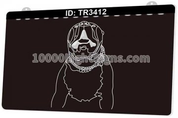 TR3412 Bulldog Dog Pet