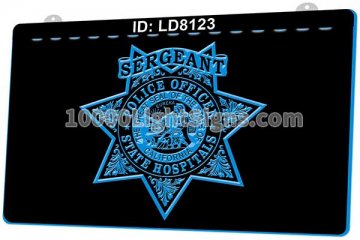 LD8123 Police Officer State Hospitals Sergeant