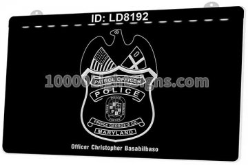 LD8192 Patrol Officer Police Maryland