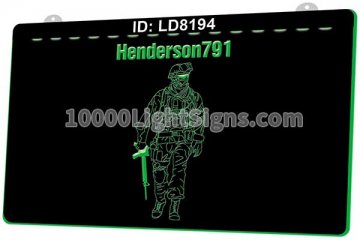 LD8194 Henderson 791 Soldier Gun