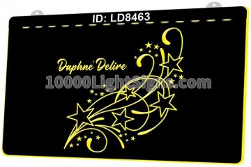 LD8463 Tribal heart Star Tattoos Daphne Delire