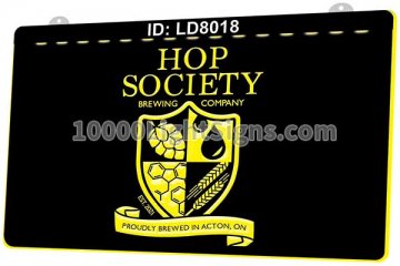 LD8018 Hop Society Brewing Company Beer Bar