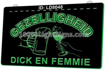 LD8048 Gezelligheid Dick En Femmie Beer Mug Wine