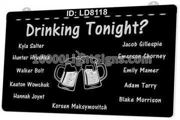LD8118 Mug Beer Drinking Tonight