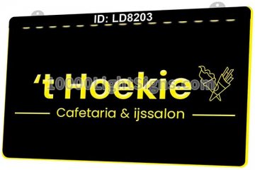LD8203 Hoekie Cafetaria Ijssalon Ice Cream