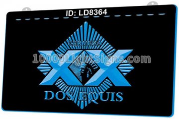 LD8364 Dos Equis Beer Mexican Bar Pub