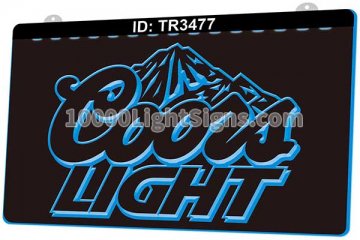 TR3477 Coors Light Beer Bar Pub