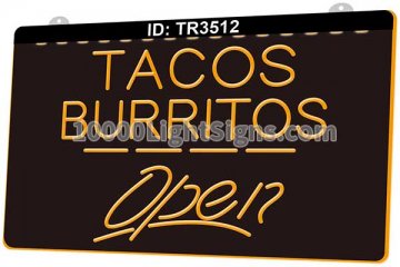 TR3512 Open Tacos Burritos Bar Pub Restaurant