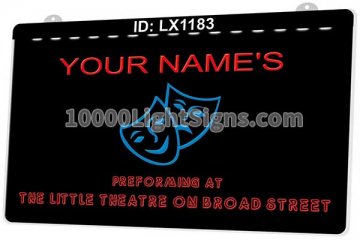 LX1183 Your Names Preforming at the Little Theatre on Broad Street