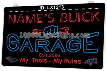 LX1213 Your Names Garage My Tools Rules