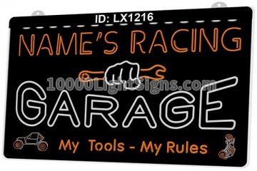 LX1216 Your Names Garage My Tools Rules