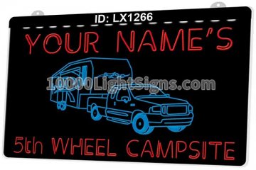 LX1266 Your Names 5th Wheel Campsite