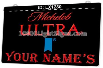 LX1280 Your Names Michelob Ultra Dry Beer