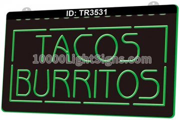 TR3531 Tacos Burritos Food
