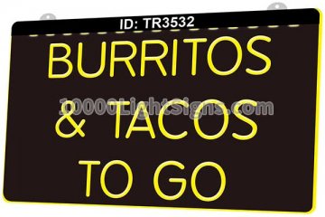 TR3532 Burritos Tacos To Go Food