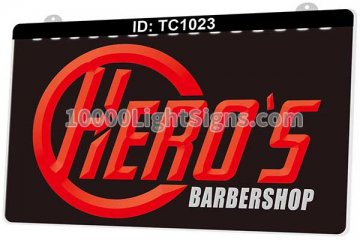 TC1023 Hero's Barber Shop Hair Salon